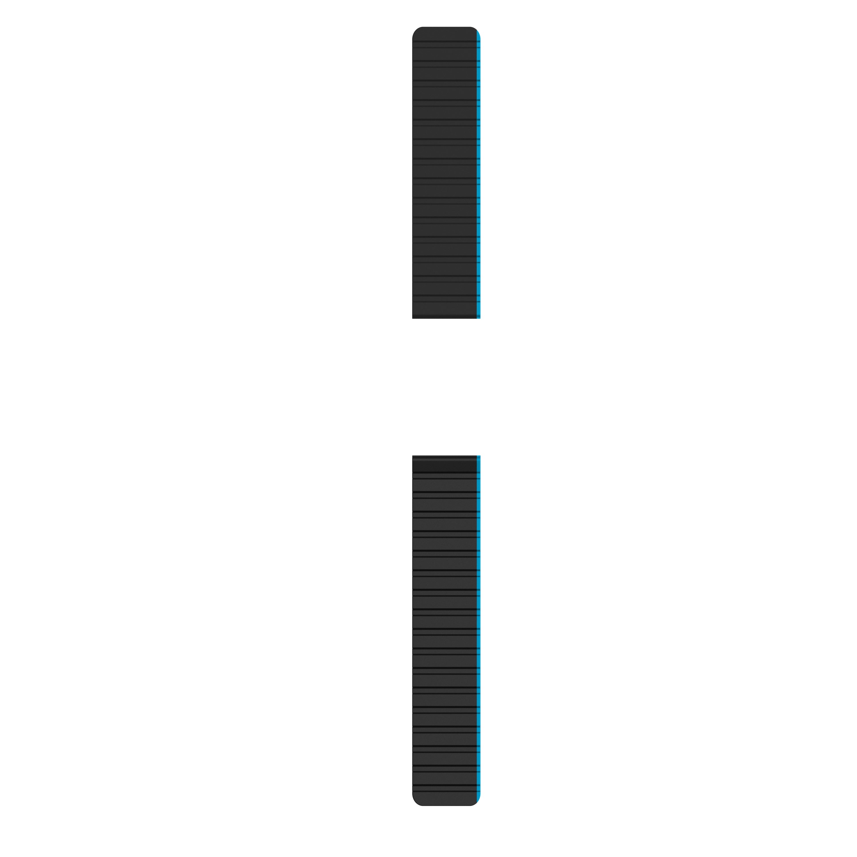 Kieslect 22MM Black Blue Dual-tone Strap