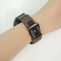 Coffee Color Jeep-Style Woven Nylon Watch Strap