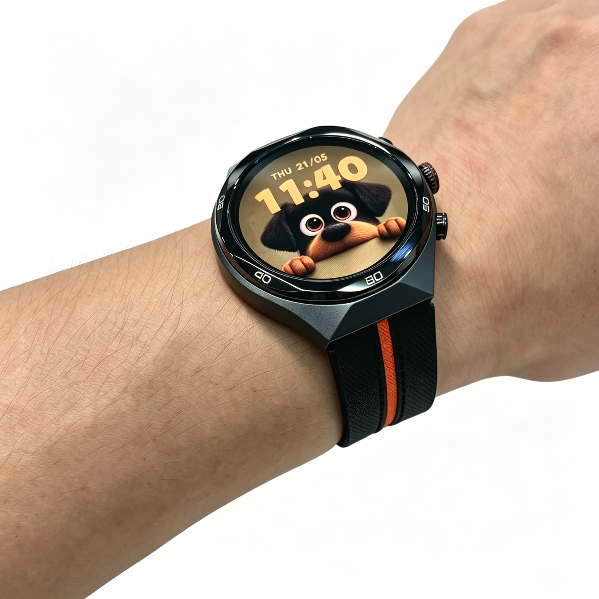 Genuine Leather Strap for men's watches