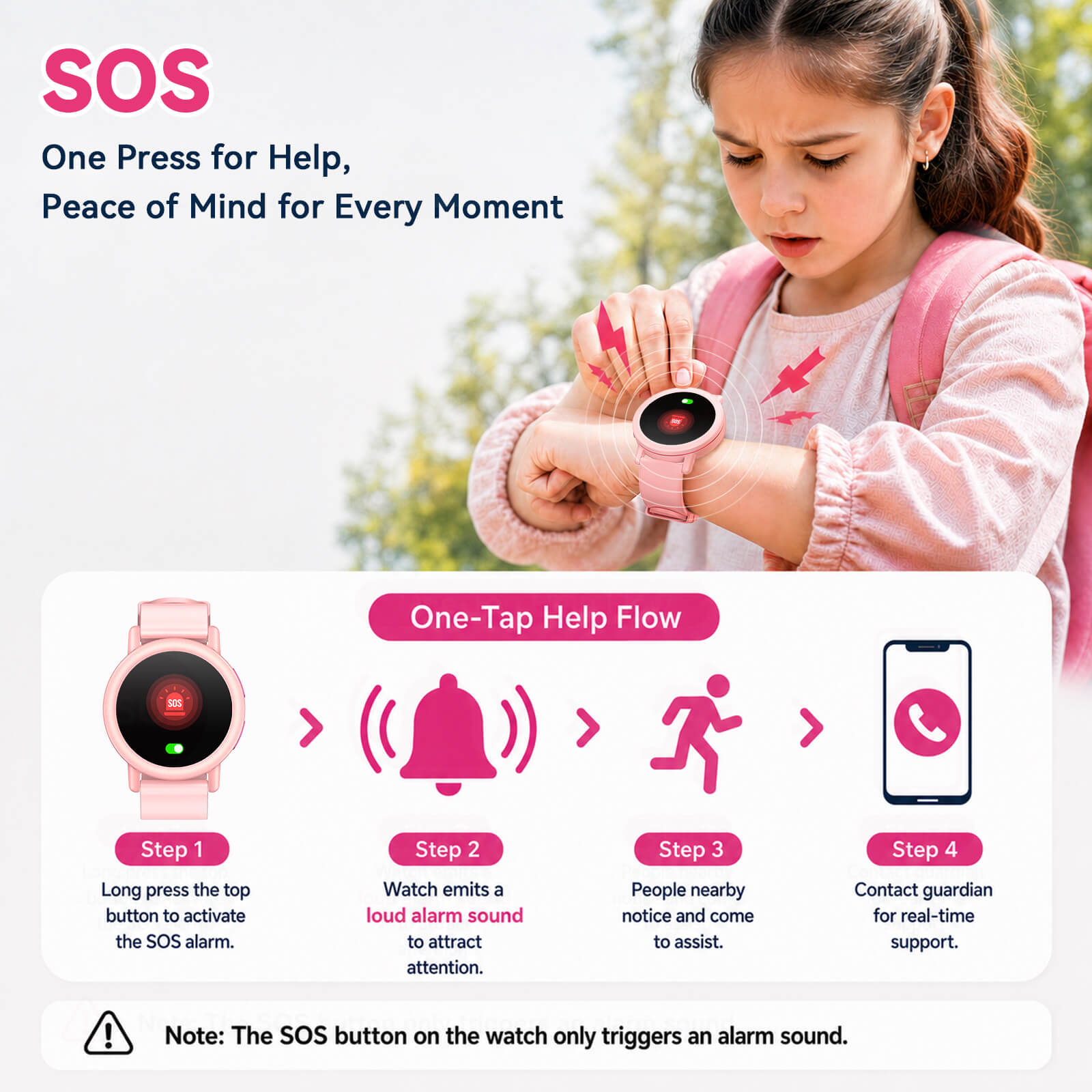 Kieslect Joy Activator Smartwatch for Kids