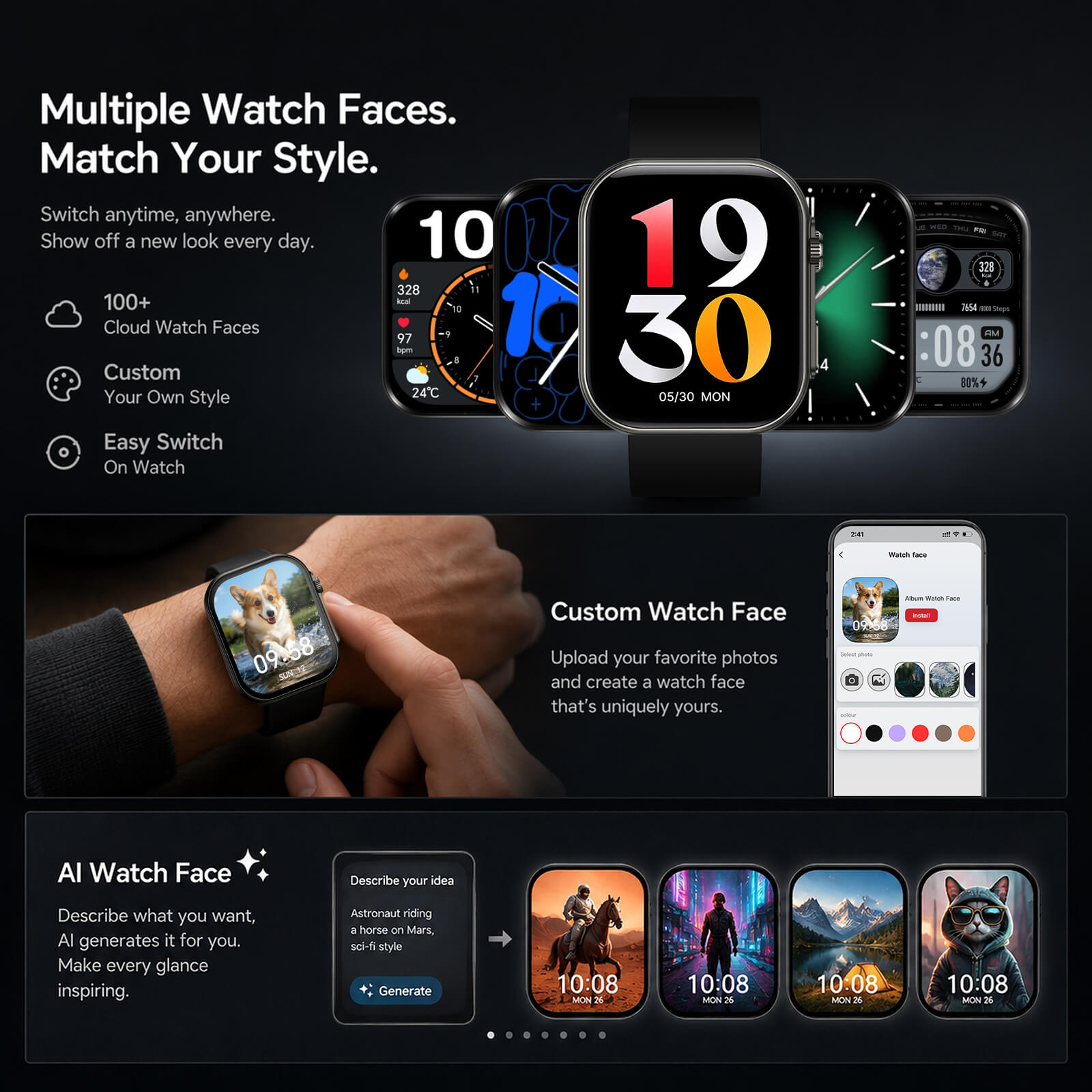Kieslect Balance 3 Pro AI Smartwatch