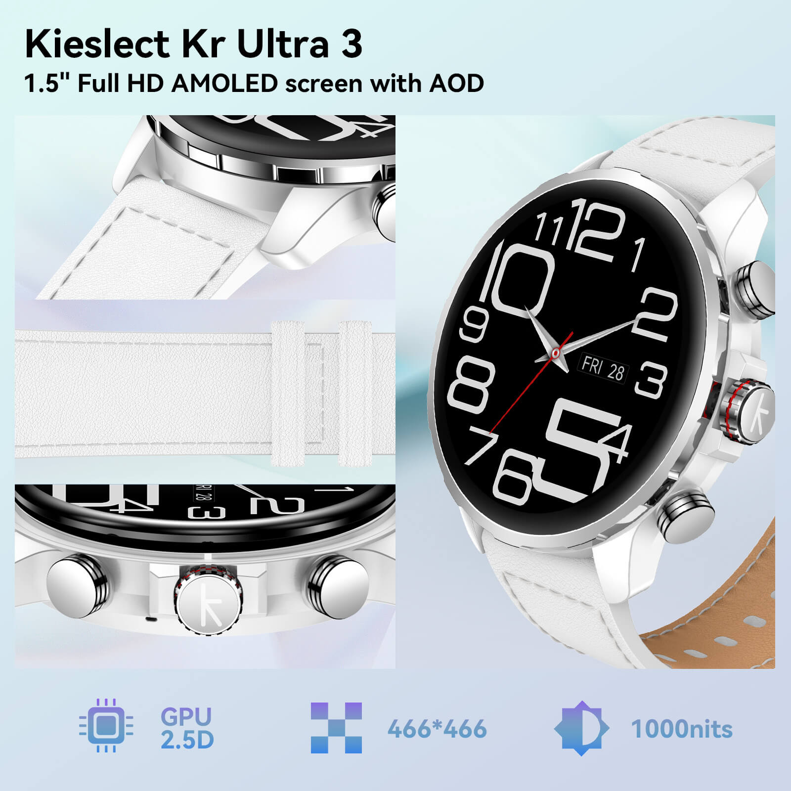 Kieslect Kr Ultra 3 Smartwatch
