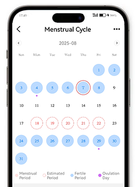 Menstrual cycle monitoring