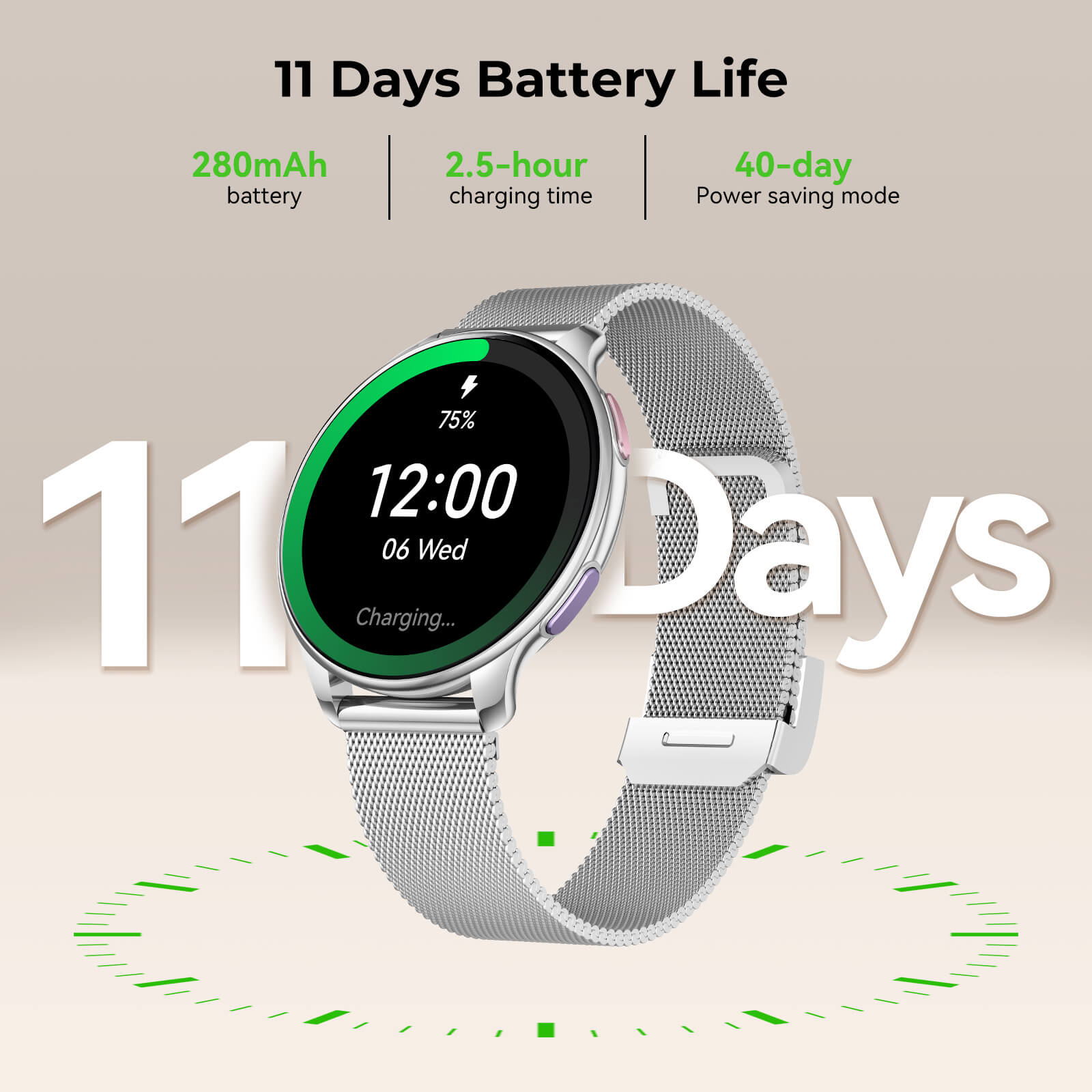 Kieslect Elfin - Fashion Women's Smartwatch
