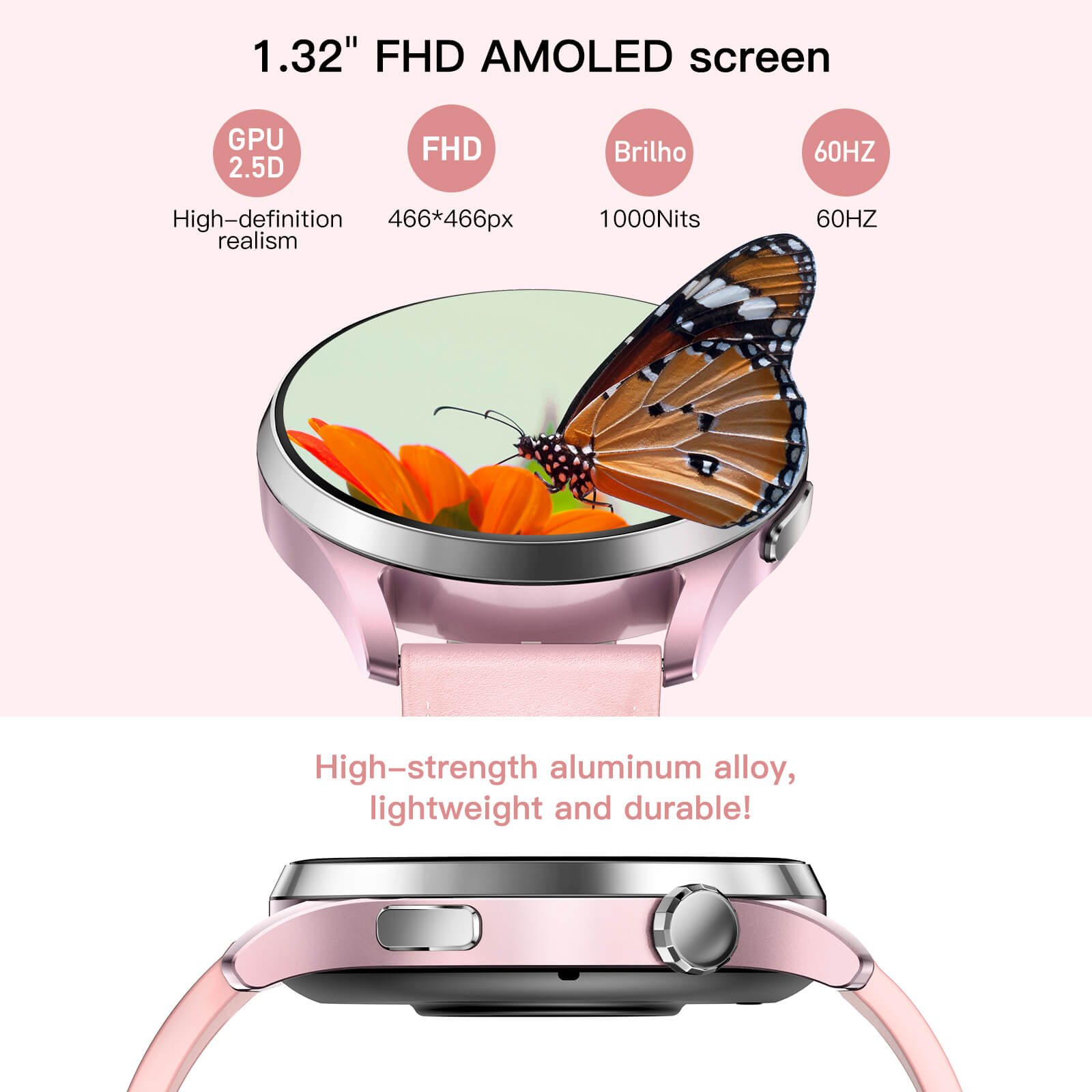 Kieslect Lady Smart Watch Lora 3 - Stylish Fitness Tracker & More