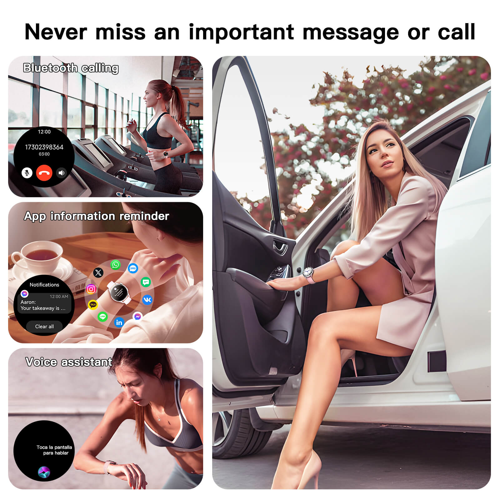 Kieslect Lady Smart Watch Lora 3
