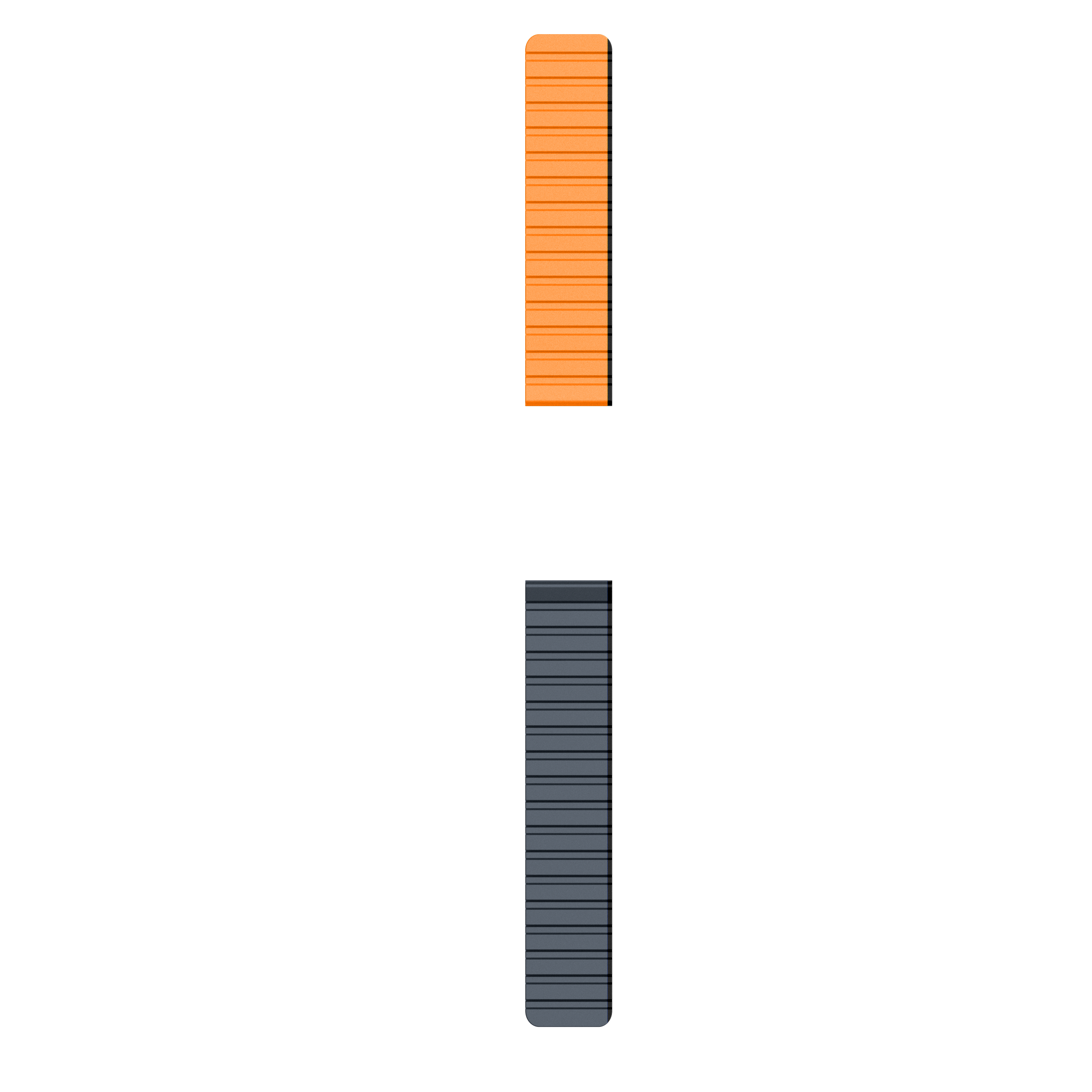 Kieslect 22MM Orange+Gray+Black Strap